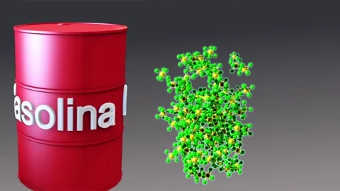 Gasolina concept Video stock 83717856