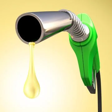Gasoline Drop Stock Illustration