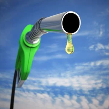 Gasoline Drop Stock Illustration