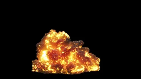 Gasoline Explosion 01 Stock Footage 128422929