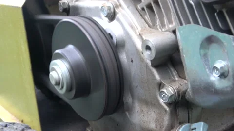 Gasoline Generator Close Up Video stock 140681820