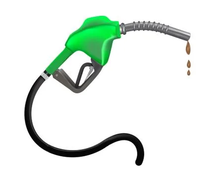 Gasoline nozzle vector illustration Stock Illustration
