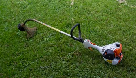 Gasoline Powered String Trimmer 写真素材