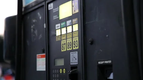 Gasoline pump Stock Footage 46200259