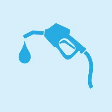 Gasoline pump nozzle Stock Illustration