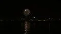 Gasparilla Fireworks Over Tampa Bay With City Skyline HD Footage