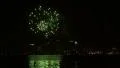 Gasparilla Fireworks Over Tampa Bay With City Skyline HD Footage