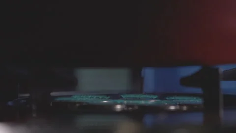 Gass burner for cooking in kitchen Video stock 253731985