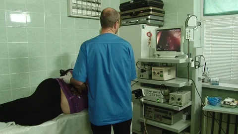 Gastric endoscopy Stock Footage 130793797