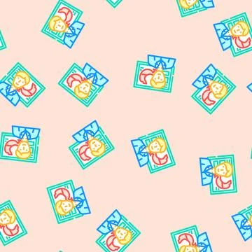 Gastrointestinal doctor vector seamless pattern Illustrazione stock