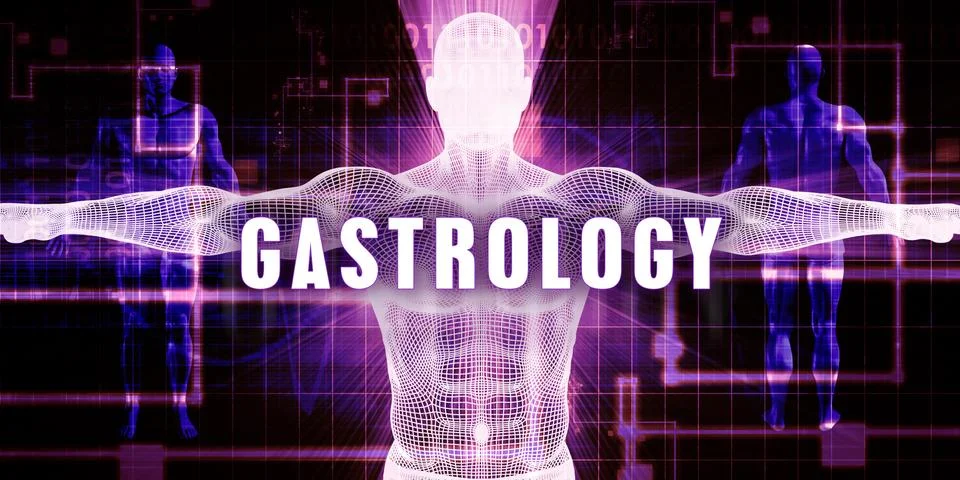 Gastrology Stock Illustration