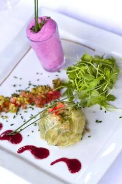 Gastronomic dish Stock Photos