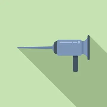 Gastroscopy icon flat vector. Medical endoscope Stock Illustration