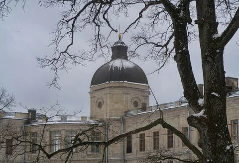 Gatchina Palace Foto stock