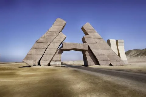 Gate of Allah in Ras Mohammed national park, Sinai, Egypt Foto stock