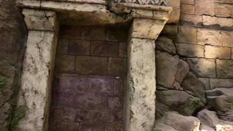 Gate in a amusement park Stock Footage 267001878