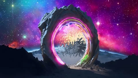 Gate on Another Planet 2 Vídeos de archivo 262081723