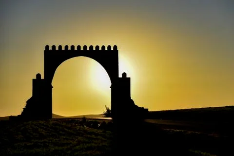 Gate in Antiatlas Stock Photos