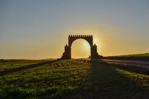 Gate in Antiatlas Stock Photos