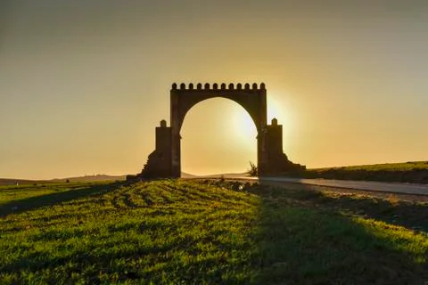 Gate in Antiatlas Stock Photos