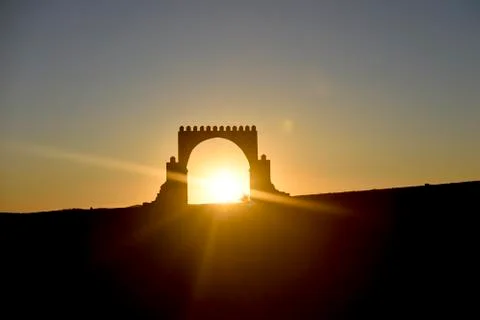 Gate in Antiatlas Stock Photos