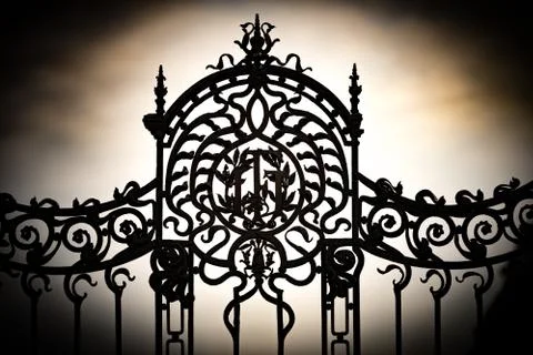 Gate to Buda Castle in Budapest. Stock Photos
