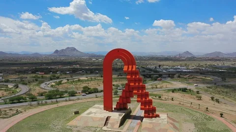 The Gate to Chihuahua Stock Footage 114531072