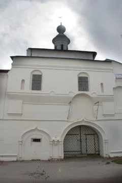 Gate church Foto stock