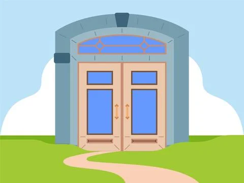 Gate Concept Illustration Stock Illustration