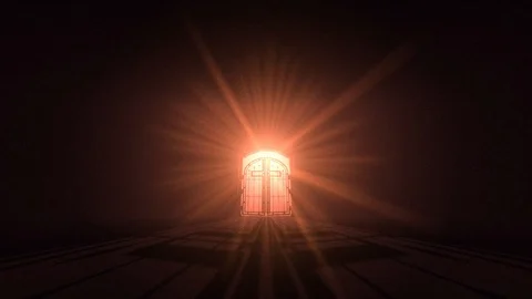 Gate With A Cross In The Red Rays Of The Sun And Shadow Stock Footage 97897399
