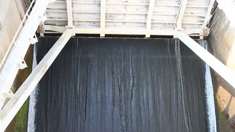 Gate dam 库存影片 85965765