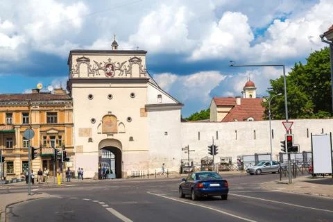 Gate of Dawn in Vilnius Stock Photos