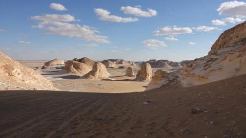 Gate to the desert Stock Photos