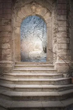 Gate to fantasy Stock Photos
