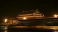 Gate to Forbidden City, Tiananmen Square in Beijing, China, time lapse HD Footage