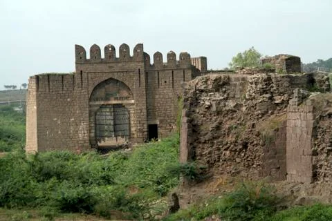 Gate in Fort Wall Stock Photos