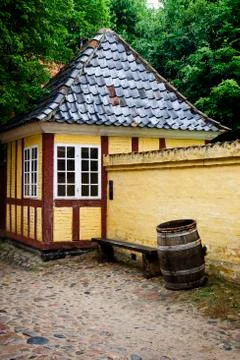 Gate houes Stock Photos