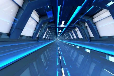 To the gate Stock Illustration