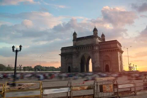 Gate to india Stock Photos