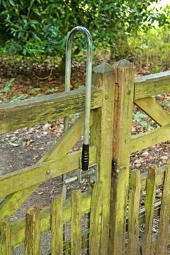 Gate Latch. Stock Photos