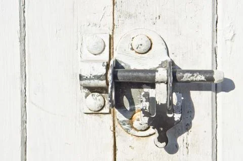 Gate lock Stock Photos