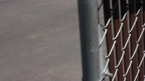 Gate Moving Stock Footage 24773353