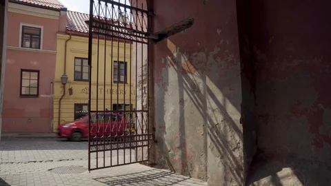 Gate old town, vilnius, lithuania Stock Footage 115317746