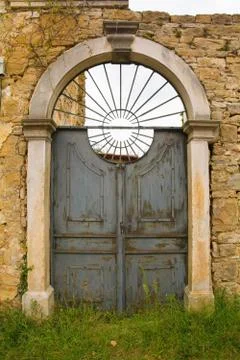 Gate in Oprtalj Stock Photos