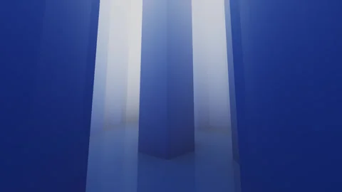 Gate or labyrinth as a path to the future and freedom. Stock Footage 293853527