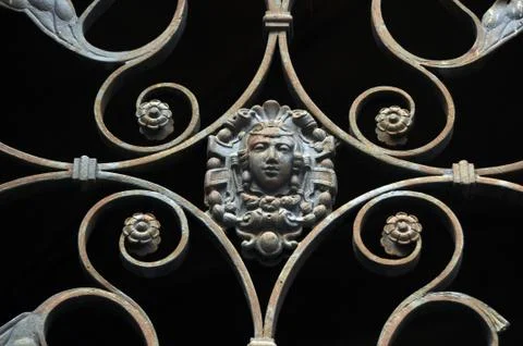 Gate ornament Stock Photos