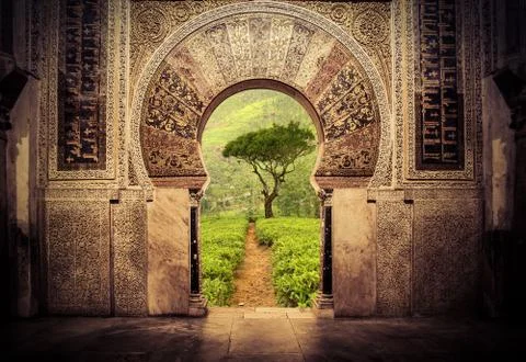 Gate to paradise Stock Photos