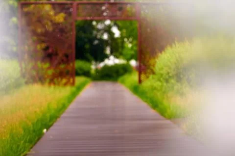 Gate Park blurry Stock Photos