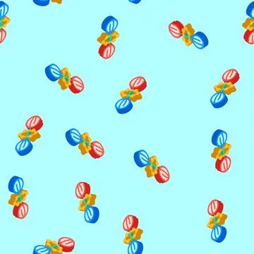 Gate quantum technology isometric icon seamless pattern 스톡 일러스트