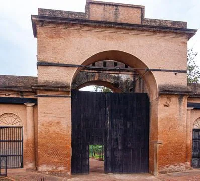 Gate to the Residency Stock Photos